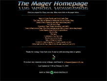 Tablet Screenshot of magerweb.com